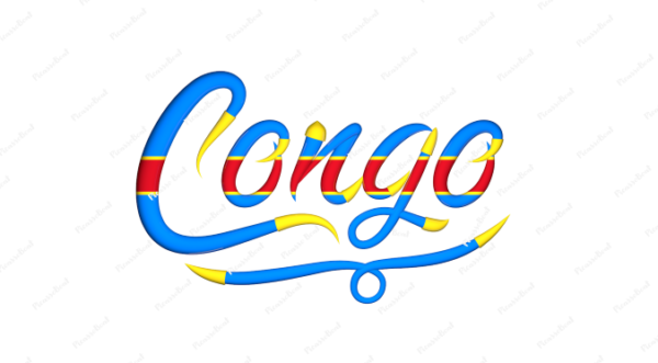 Congo Calligraphy Country Template