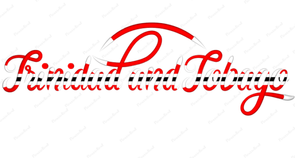 Trinidad and Tobago Calligraphy Country Template