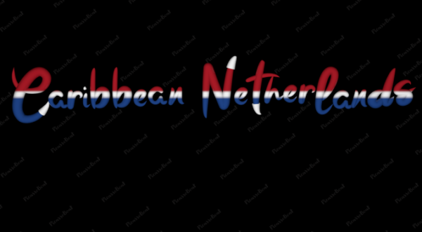 Caribbean Netherland Calligraphy Country Template