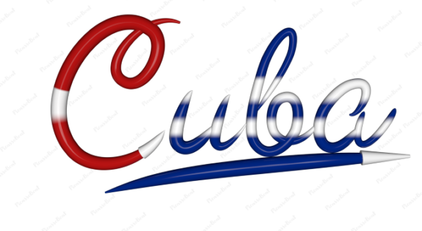 Cuba Calligraphy Country Template