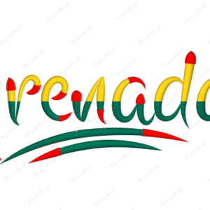 Grenada Calligraphy Country Template