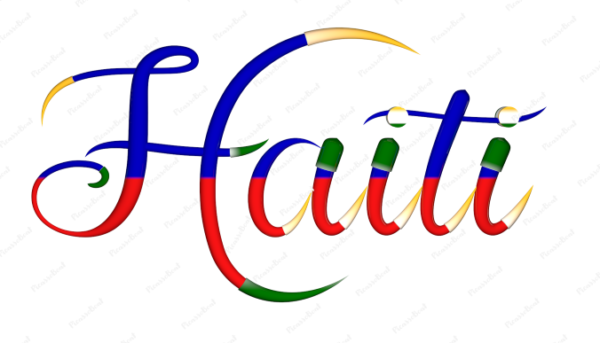 Haiti Calligraphy Country Template