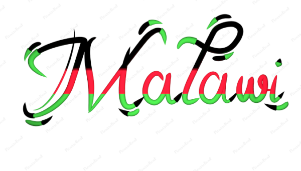 Malawi Calligraphy Country Template
