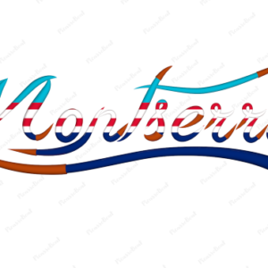 Montserrat Calligraphy Country Template