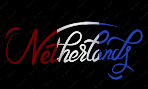 Netherlands Calligraphy Country Template