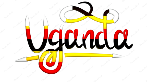 Uganda Calligraphy Country Template