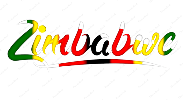 Zimbabwe Calligraphy Country Template