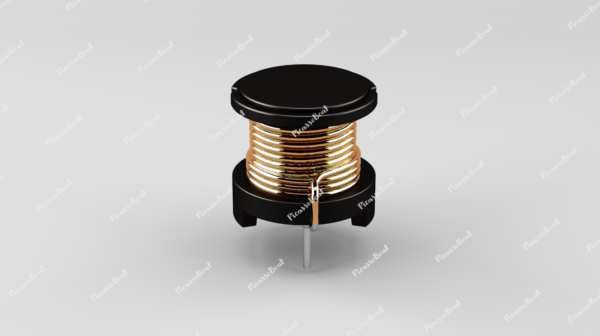 Through-Hole Drum Core Inductor